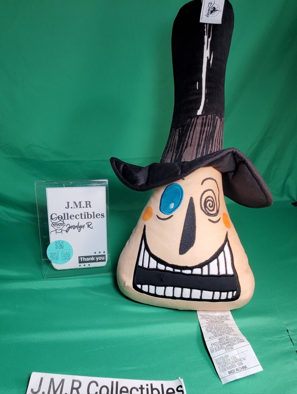 Disney Halloween Nightmare Before Christmas Mayor Double Sided Pillow